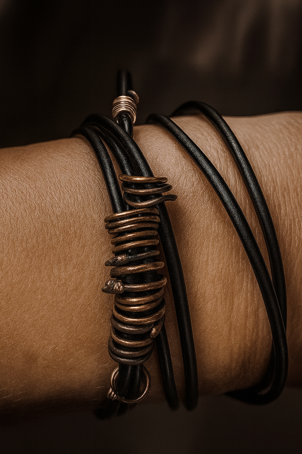 Rustbound Wrap Bracelet