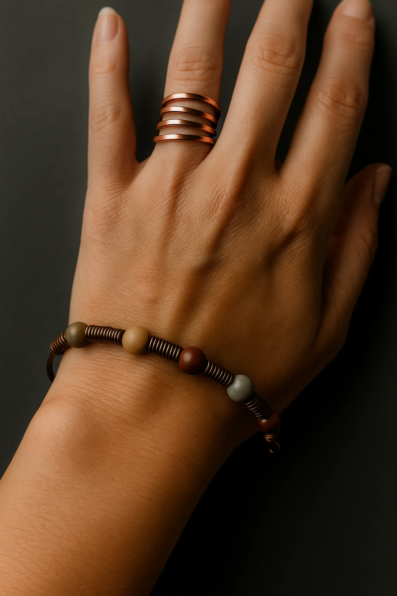 Earthline Copper Bangle
