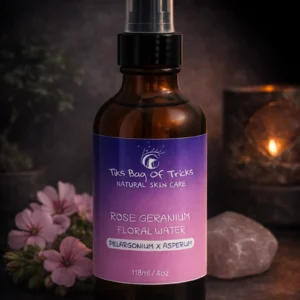 Rose Geranium Floral Water