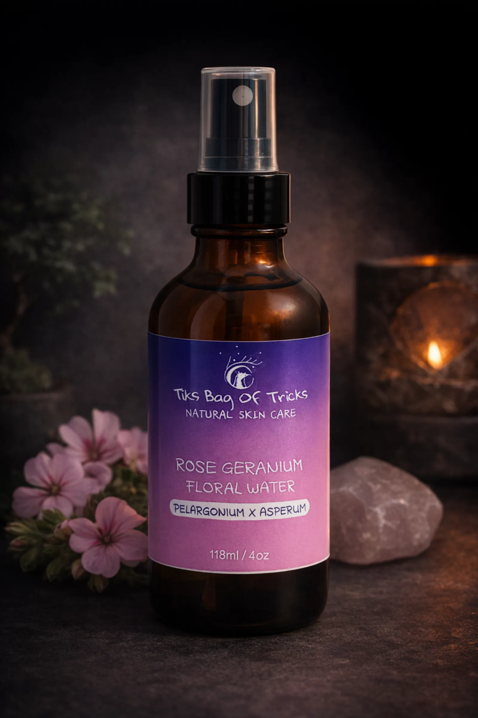 Rose Geranium Floral Water