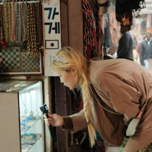 Copper and Stone Statement Necklace