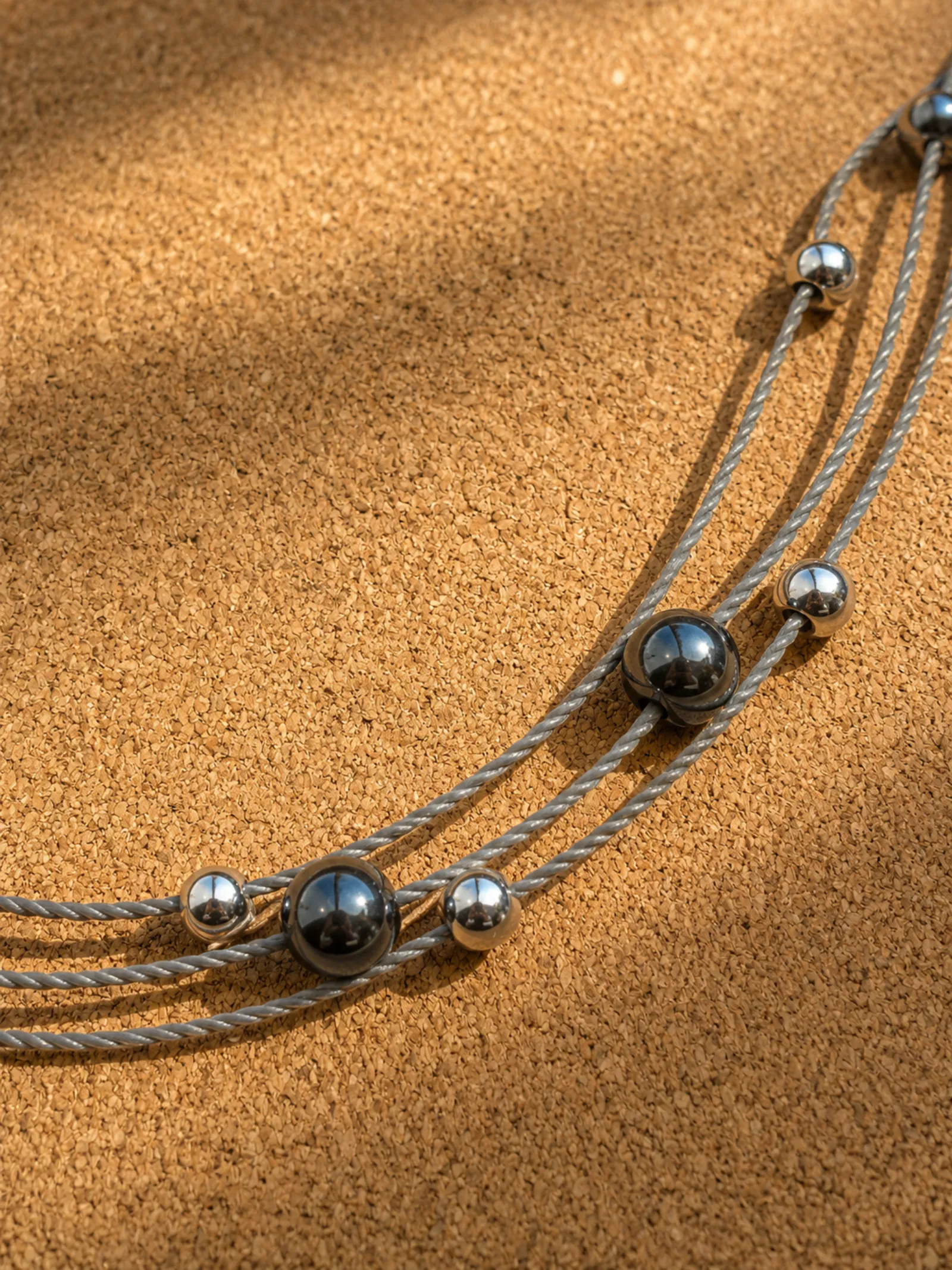 Orbit Hematite Necklace - Image 3