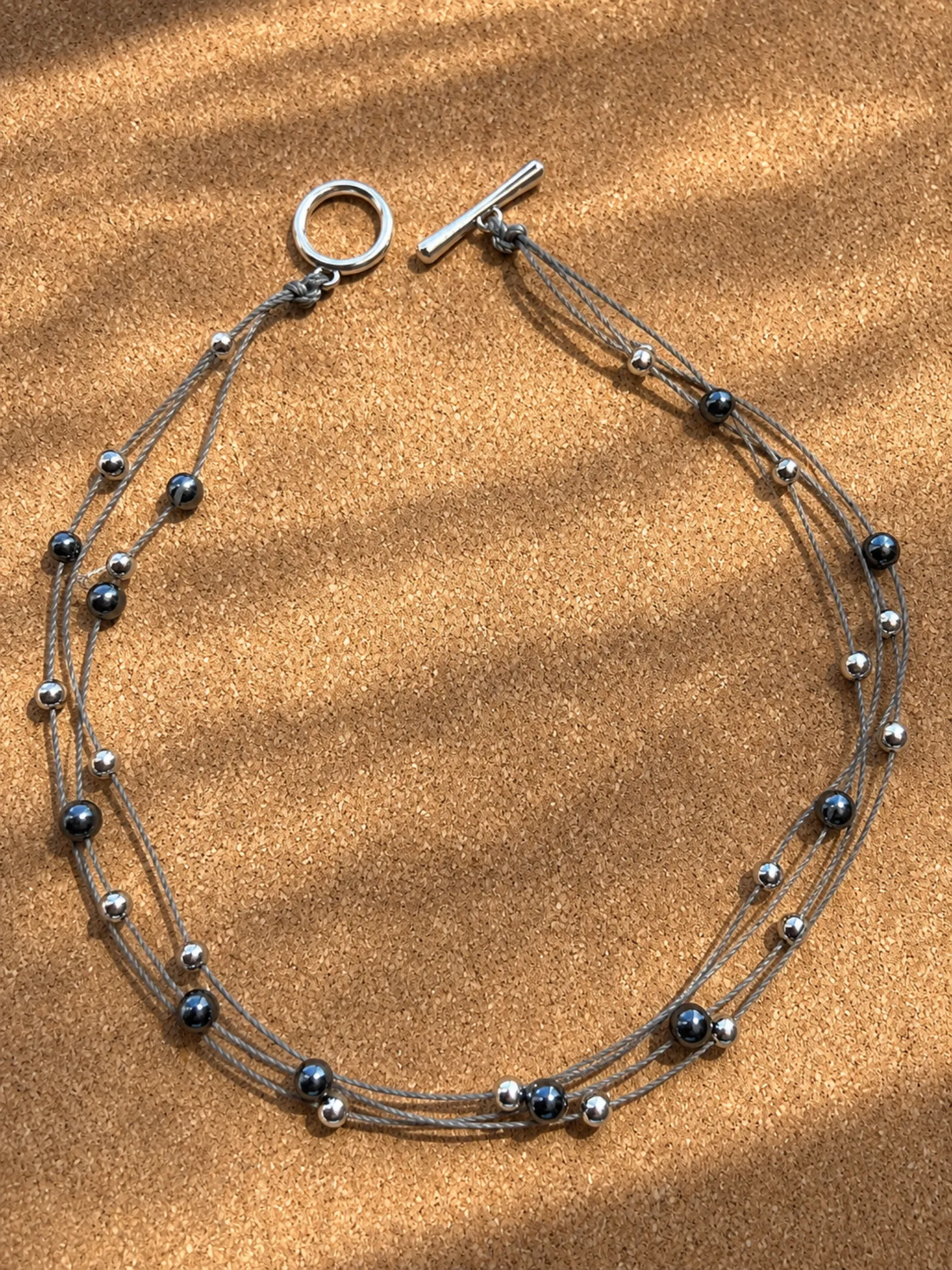 Orbit Hematite Necklace - Image 2